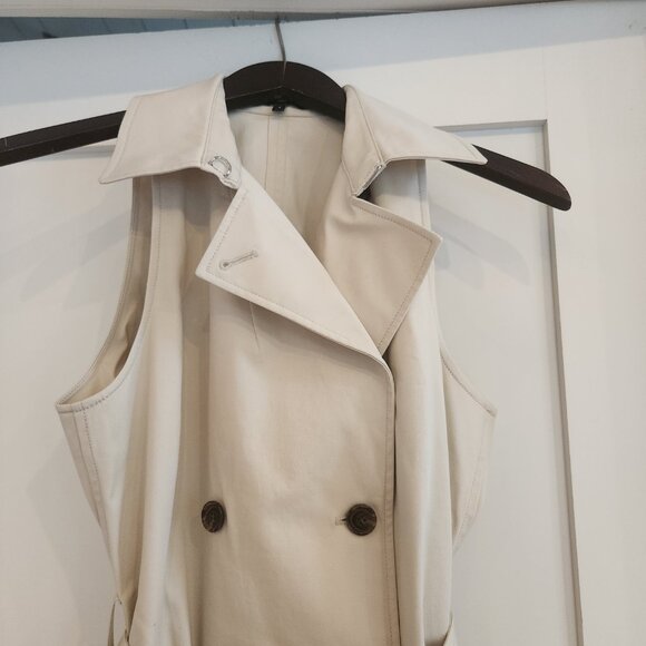 NWT Theory Trench Coat Dress size 4 - Picture 5 of 5